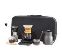 SOTECH Portable Pour Over Coffee Maker Chemex Dripper Set Espresso Americano Latte For Travel Camping Office Home Car Hiking(2 Cup Coffe Gift Set), 6.86.757
