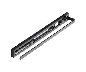 SOTECH Style Towel Rail with Single Arm 415 mm Extension Path 300 mm for Side and Under-Mounted Bathroom and Kitchen Sink Black