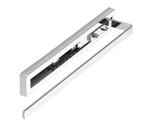 SOTECH Towel Rail Style 1-Arm Polished Chrome 325 mm Extension Path 145 mm Towel Rail for Side and Under-Unit Mounting on Bathroom and Kitchen Sink