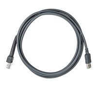 SOTESIN USB Cable for Symbol Zebra Motorola Barcode Scanner, USB to RJ45 Cable, CBA-U01-S07ZAR LS2208-SR DS2208 DS8178 LS1203 LS4208 DS4208 DS9208 DS4308 LI4278 (2M/7FT Flatted USB Port)