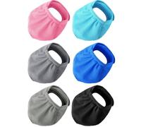 Sotiff Breathable Mesh Cat Muzzles Soft Anti-bite Protective for Grooming 6 Pack