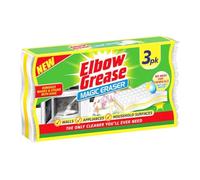 SOTL® Magic Eraser 3 Pack Extra Durable Cleaning Sponge for Walls, Appliances, Kitchen, Bathroom & Home Removes Scuffs, Marks & Dirt with Just Water No Harsh Chemicals