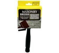 SOTL® Masonry Paint Brush Heavy Duty Brick Wall Paint Brush for Masonry, Concrete, Fence, Outdoor Painting Durable Bristles, Comfortable Handle, Trade-Quality Paintbrush