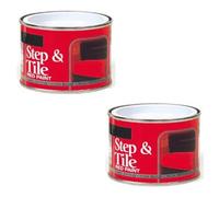 SOTL® X2 Coatings Step & Tile Red Paint 180ml Durable Outdoor Floor & Roof Paint, Weatherproof, Quick-Dry, High Coverage, UV Resistant, For Concrete, Terracotta, Metal, and Cement Surfaces