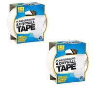 SOTL® X2 Drywall Mesh Tape, 20m Heavy-Duty Adhesive Roll for Plasterboard Seam Repair & Reinforcement, Ideal for Home Renovation & DIY Projects, White, Strong & Easy-to-Apply Joint Tape