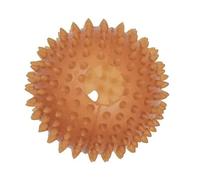 Sotnos Earth Aware 100% Natural Pimple Treat Ball Dog Toy, - Bouncy Rubber Ball for Dogs, Holds Treats, Textured Surface Supports Dental Health, Durable and Perfect for Interactive Play- 8cm