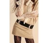 Soto Double Buckle Belt at Free People in Black, Size: M/L - female