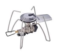 SOTO ST-340 Single Burner with Micro Regulator (High Heat and Wind Resistant), CB Can, Group, Camping, Regulator Stove, Range, Silver, Made in Japan