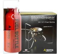 SOTO StormBreaker Multi-Fuel Stove with 700ml Fuel Bottle
