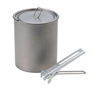 SOTO Titanium Pot, Ultralight Backpacking Pot with Lifter for Camping Hiking, Backpacking, Outdoor & Picnic (750ml)