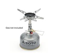 SOTO Windmaster Camping Stove with Micro Regulator and 4 Flex Pot Support