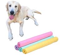 Sotoboo A Dog Towel Super Absorbent Large PVA Quick Dry Pet Towel Super Absorbent Cooling Towels for Dogs Absorber Synthetic Drying Chamois for Dogs Cats Cleaning Furniture Cars A Random Colour (M)