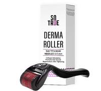 SOTRUE Derma Roller For Hair Growth, 0.5 mm with 540 Titanium Needles, Promotes Hair Growth, Easy to Use