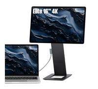 SOTSU FlipAction Elite 16" Portable Monitor | 4K | Super Compact | Pivot Rotation | 3840 x 2400 DCI P3 | 60Hz | 450 Nits | Full Metal CNC | Perfect Match for Mac and