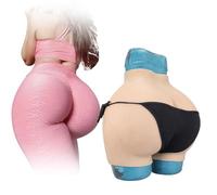 SoTUCR Crossdressing Silicone Huge Butt Panty Hip Boxer Briefs Padded Shorts Realistic Sissy Shaper Panties for Transgender,Color 3,Basic