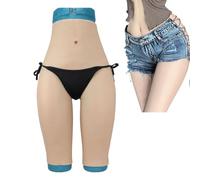 SoTUCR Crossdressing Silicone Panties Butt Lifting High Waist Underwear Realistic Shaper Push Up Panty for Women Drag Queen,Color 1,Upgraded