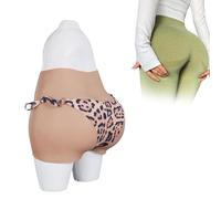 SoTUCR Crossdressing Silicone Thicken Panties Fake Pussy Hips Enhancer Panty Padded Butt Shaper Push Up Shorts for Cosplay,Color 2,Upgraded