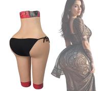 SoTUCR Female Huge Ass Silicone Panties Plump Butt Thicken Shaper Panty Hiding Hip Lifting Underwear for Drag Queen Cosplay,Color 2,Basic