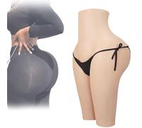 SoTUCR Female Silicone Big Ass Panties Hips Enhancer Crossdressing Underwear Butt Lifter Padded Push Up Shorts for Cosplay,Color 2,Upgraded