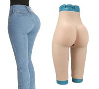 SoTUCR Female Silicone Butt Lifter Panties Fake Hip Enhancer Shapewear Padded Shaper Control Shorts for Transgender Cosplay,Color 3,Upgraded