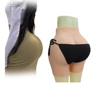 SoTUCR Realistic Silicone Big Ass Panties Hiding Fake Vagina Shaper Panties Butt Lifter Comfortable Underwear for Cosplay,Color 3,Thicken hips 1.6cm
