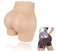SoTUCR Realistic Silicone Fake Vagina Panties Buttock Shaper Control Push Up Shorts Hips Lifting Enhancer Panty for Cosplay,Color 1,Basic