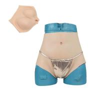 SoTUCR Realistic Silicone High-Waist Panties Butt Enhancer Shaper Control Panty Men'S Hide Hip Enhancer Underwear for Women,Color 1,Basic