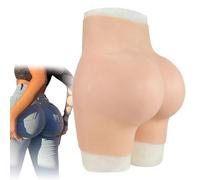 SoTUCR Realistic Silicone Shaper Panties Artificial Fake Vagina Push Up Underwear Comfort Hip Enhanc Panty for Crossdresser,Color 2,Upgraded