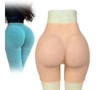SoTUCR Silicone Butt Lifting Panties Open Crotch Breathable Push Up Panty Hips Enhancer Body Thicken Underwear for Coslpay,Color 3,2.6THICKNESS