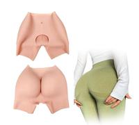SoTUCR Silicone Butt Lifting Panties Women Hip Enhancer Shaper Shapewear Open Crotch Breathable Body Panty for Crossdresser,Color 2,M3