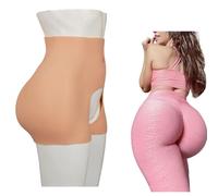 SoTUCR Silicone Butt Pads Panties Open Crotch Hip Lifting Panty Realistic Shaper Enhancer Underwear for Cosplay Transgender,Color 3,THICKENED HIPS 2.2CM