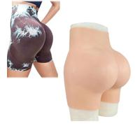 SoTUCR Silicone Butt Thicken Panties Fake Vagina Buttock Lifting Panty Hip Enhancer Shaper Push Up Shorts for Crossdresser