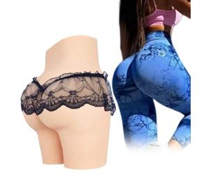SoTUCR Silicone Fake Butt Panties Non-Marking Thicken Push Up Panty Buttock Lifter Body Shaper Underwear for Crossdressers,Color 3,Basic