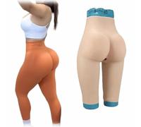 SoTUCR Silicone Hip Enhancer Panties Male To Female Fake Butt Shapewear Buttock Lifting Control Underwear for Crossdressers,Color 1,Basic