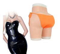 SoTUCR Silicone Huge Butt Panties Buttock Enhancer Padded Crossdressing Underwear Hip Lifter Shaper Control Panty for Women,Color 1,Upgraded