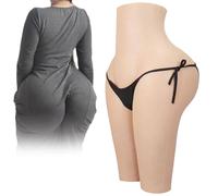 SoTUCR Women's Silicone Big Butt Panties Hip Enhancer Shapewear Fake Vagina Buttock Lifter Underwear for Cosplay Drag Queen,Color 3,Basic