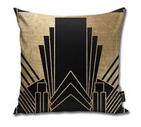 Sotyi-ltd Art Deco Design Home Decorative Throw Pillow Case Cushion Cover for Gift Home Couch Bed Car 18" x18"