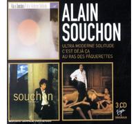 Souchon, Alain - Coffret 3 CD : Ultra moderne solitude / C'est déjà ça / Au ras des Pâquerettes