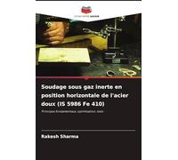 Soudage sous gaz inerte en position horizontale de l'acier doux (IS 5986 Fe 410): Principes fondamentaux, optimisation, tests