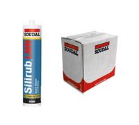 Soudal 114574 Silirub® Lmn Brilliant White 300Ml cartridge 24 Box