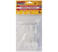 Soudal 117773 Silicone Twistable Nozzle, Set of 5 Pieces