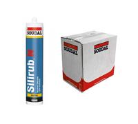 Soudal 118985 Silirub® N Brilliant White 300Ml cartridge 24 Box