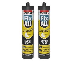 Soudal 2PK Fix ALL Turbo White