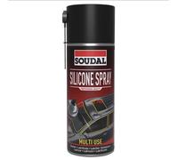 Soudal 400ml Silicone Spray Anti-Rust, Anti Corrosion Multi Use Qty 1,3,6 and 12
