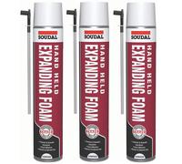 Soudal 750ml Champagne Gap Filler Expanding Foam H