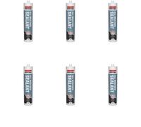Soudal All Weather Sealant Clear 290Ml-Weatherproof, High-Performance - Pack Of 6