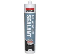 Soudal All Weather Sealant Grey 290Ml cartridge 12
