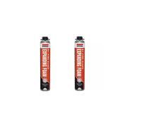Soudal B1 Fire & Acoustic PU Foam Gun Grade 750ml - 2 Pack
