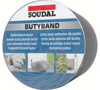 Soudal Butyband Flashing TapeSelf Adhesive Flashband Roof Seal Lead 100mm x 10m