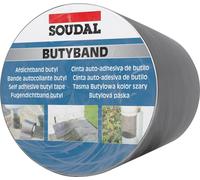 Soudal Butyband Roof Repair Connection Tape Sealing Tape Size 150 mm x 10 m in Lead/Graphite -> Self-Adhesive, Waterproof